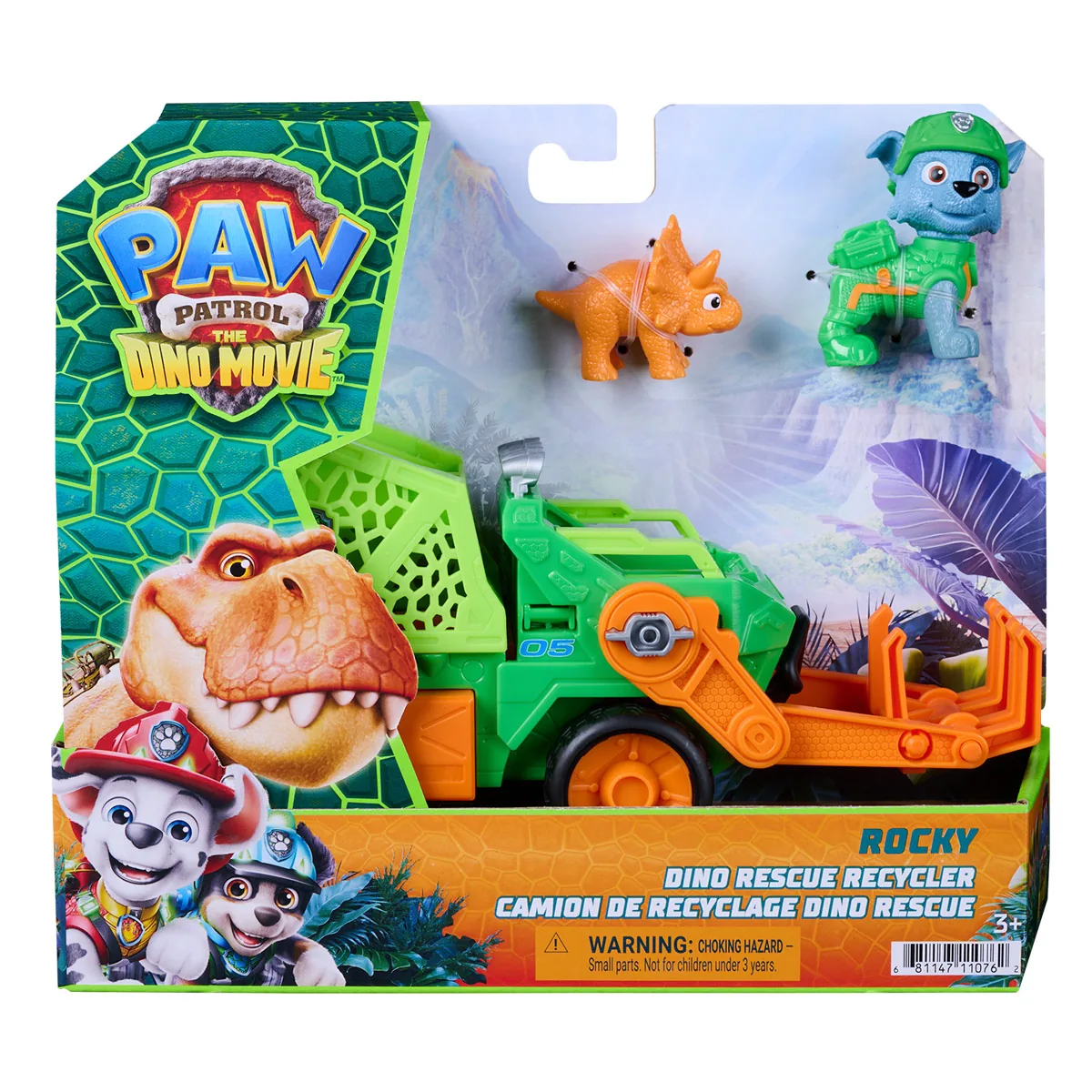 VEHÍCULO DE JUGUETE PAW PATROL DINO VEHÍCULO DE ROCKY  - 3