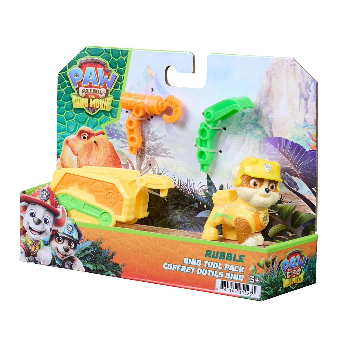 FIGURA DE ACCIÓN PAW PATROL DINO FIGURA CON HERRAMIENTAS - MODELO ALEATORIO - 9
