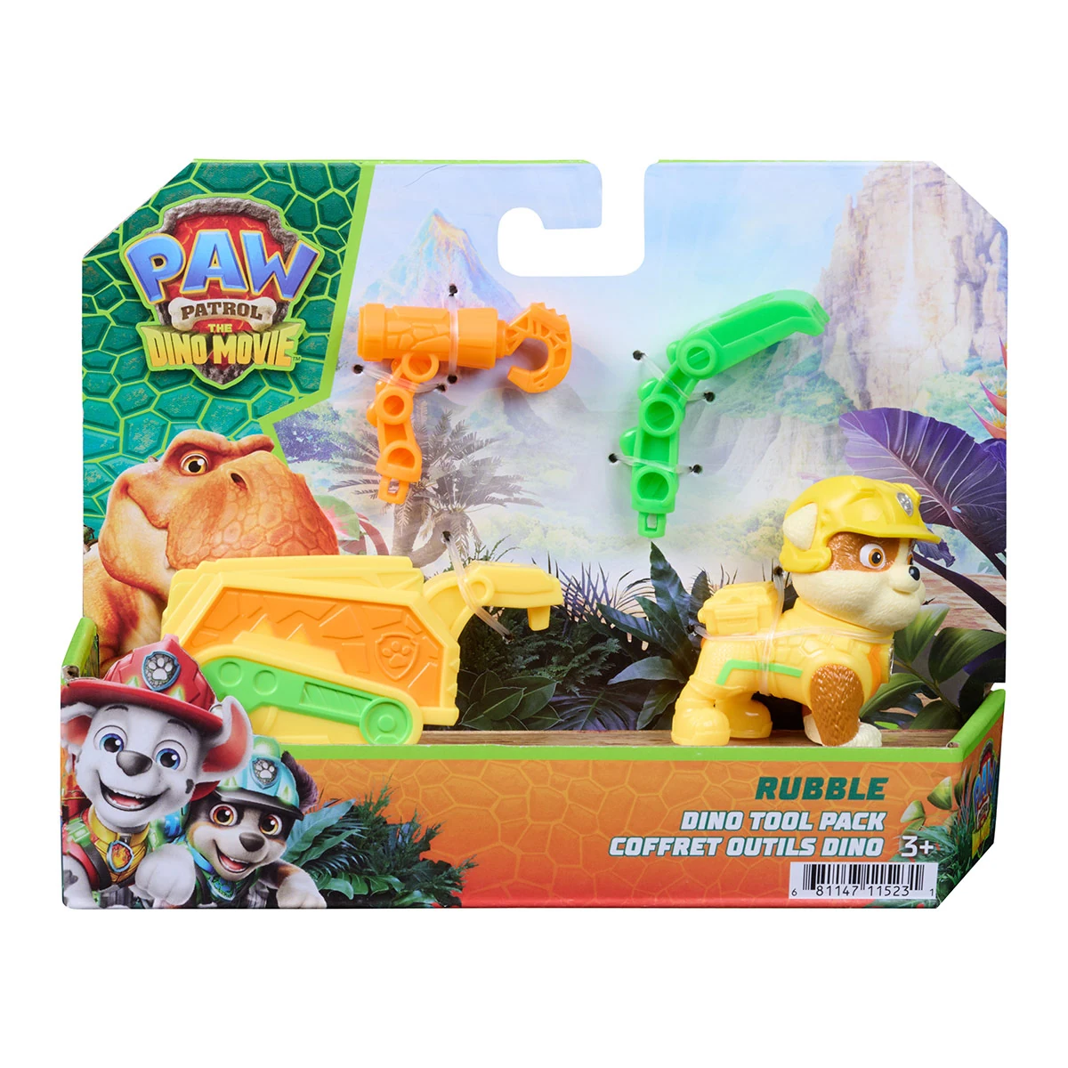 FIGURA DE ACCIÓN PAW PATROL DINO FIGURA CON HERRAMIENTAS - MODELO ALEATORIO - 10