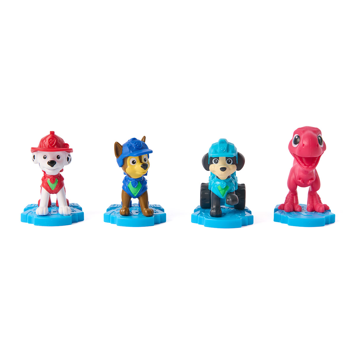 PACK 4 MINI FIGURAS DE ACCIÓN PAW PATROL MOVIE DINO - 3