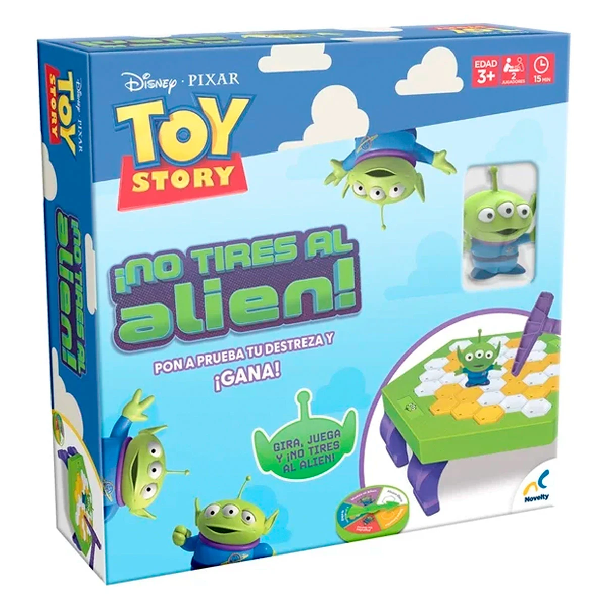 JUEGO DE MESA TOY STORY NO TIRES AL ALIEN - 1