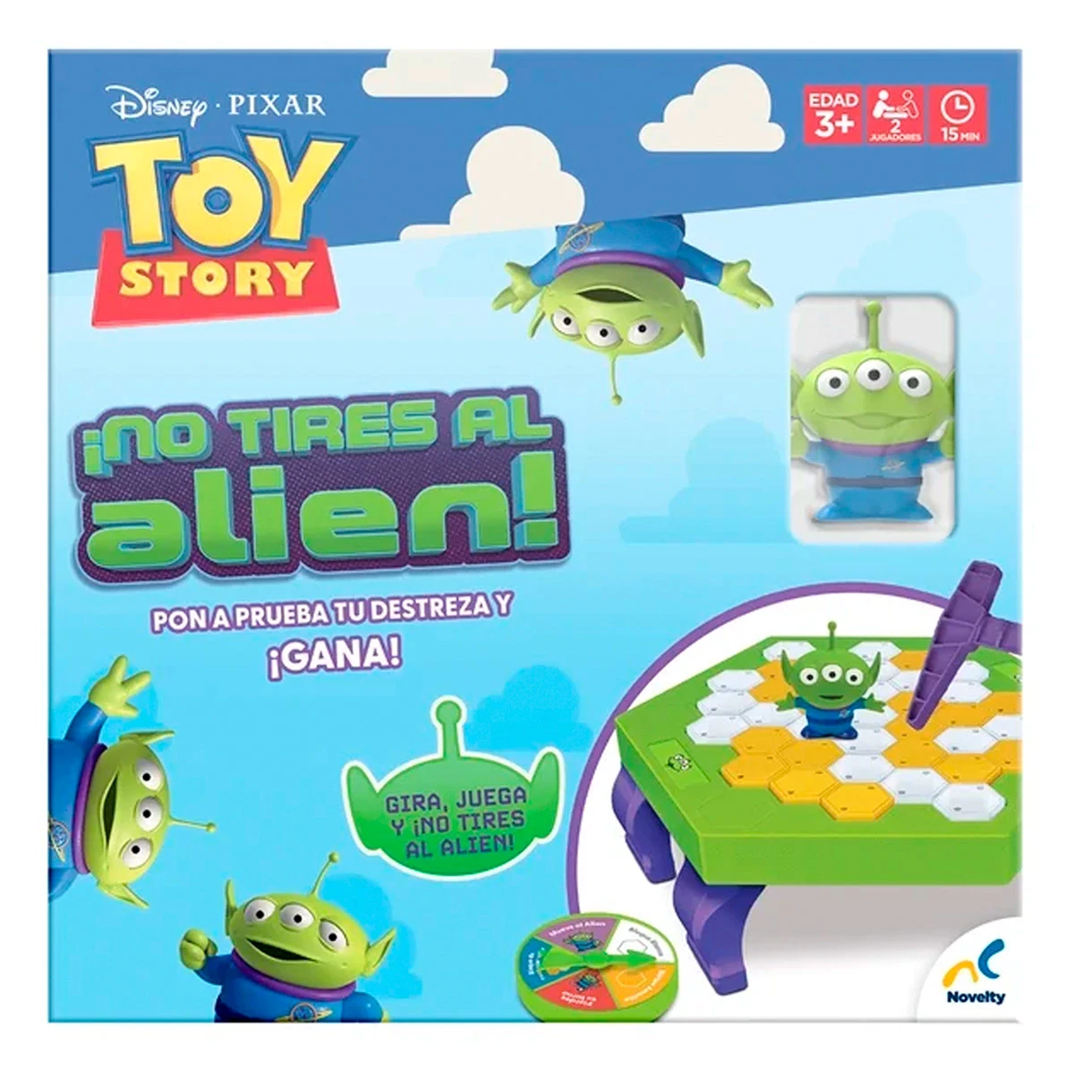 JUEGO DE MESA TOY STORY NO TIRES AL ALIEN - 4