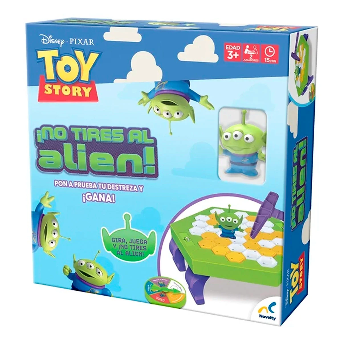 JUEGO DE MESA TOY STORY NO TIRES AL ALIEN - 5