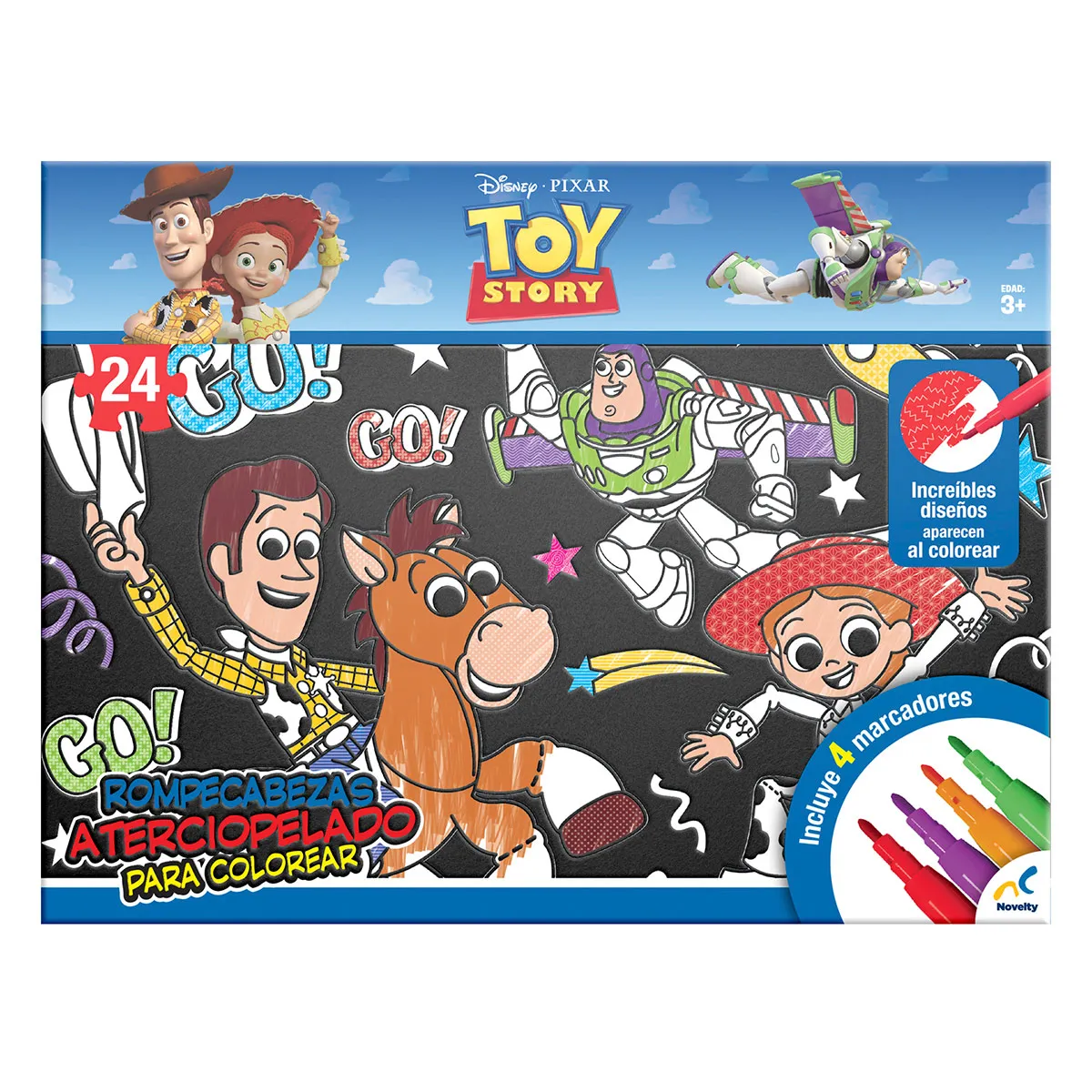 PUZZLE TOY STORY ATERCIOPELADO 24 PIEZAS  - 3