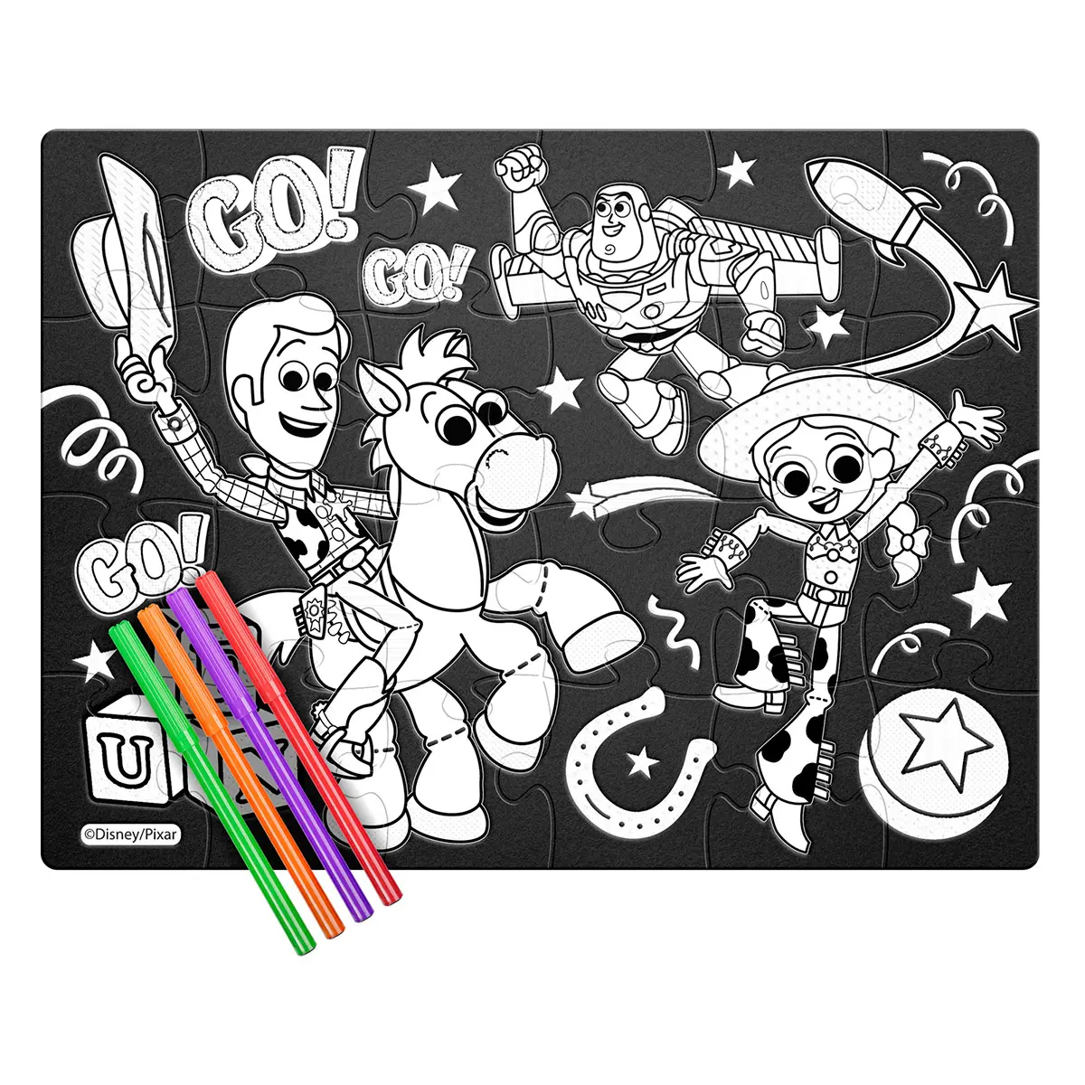 PUZZLE TOY STORY ATERCIOPELADO 24 PIEZAS  - 5