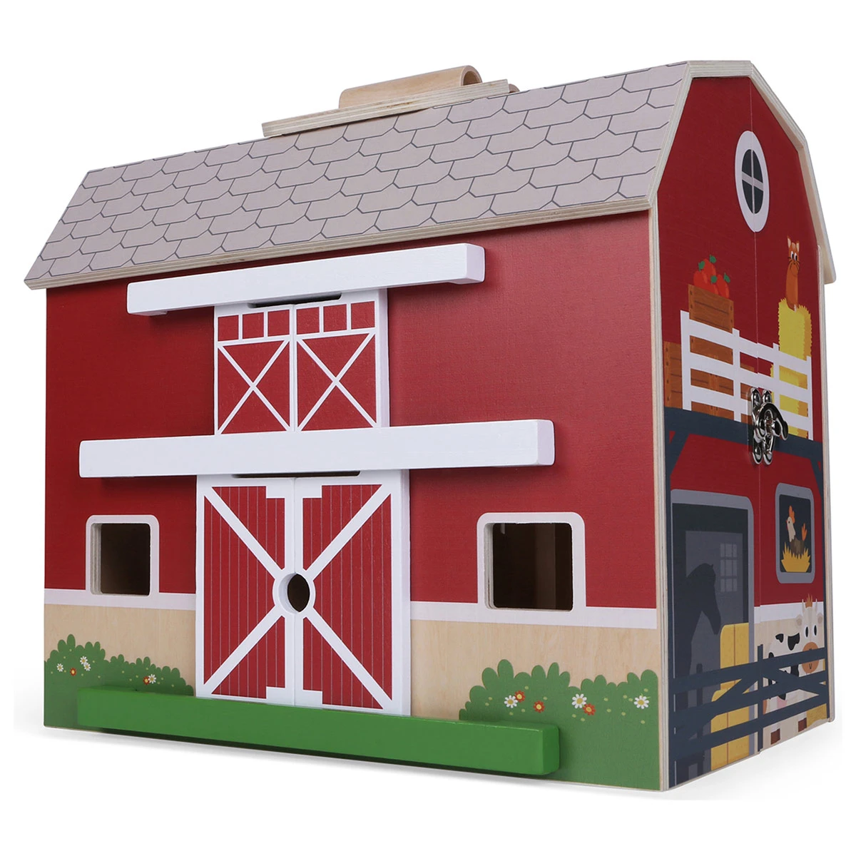 SET DE JUEGO EDUFUN GRANJA DE MADERA - 4