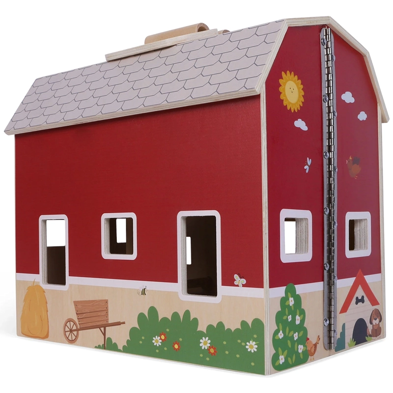 SET DE JUEGO EDUFUN GRANJA DE MADERA - 5