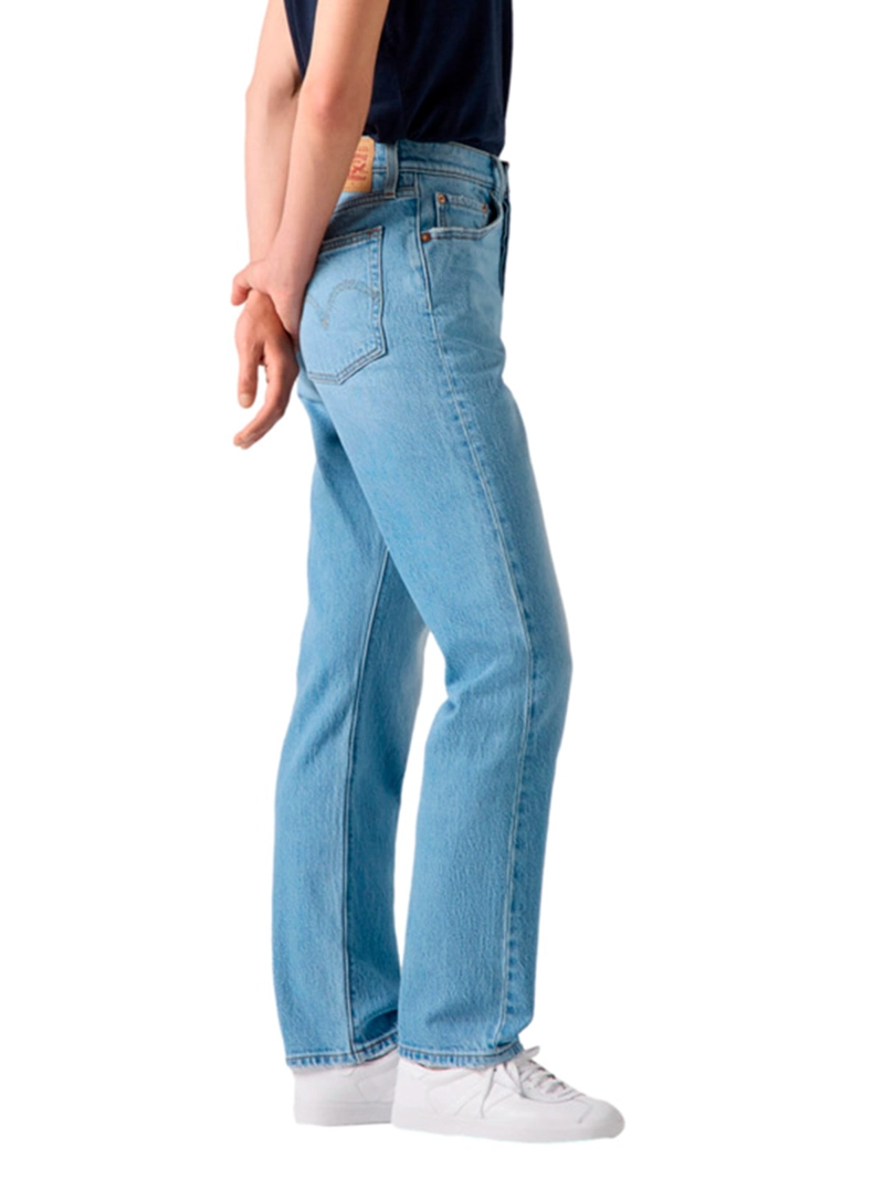 JEANS MUJER LEVI'S ALGODÓN 501 ORIGINAL FIT - 3