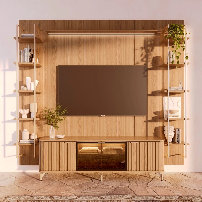 RACK PANEL DECOCASA NEON FLOAT LED 2.2 + 2 REPISAS