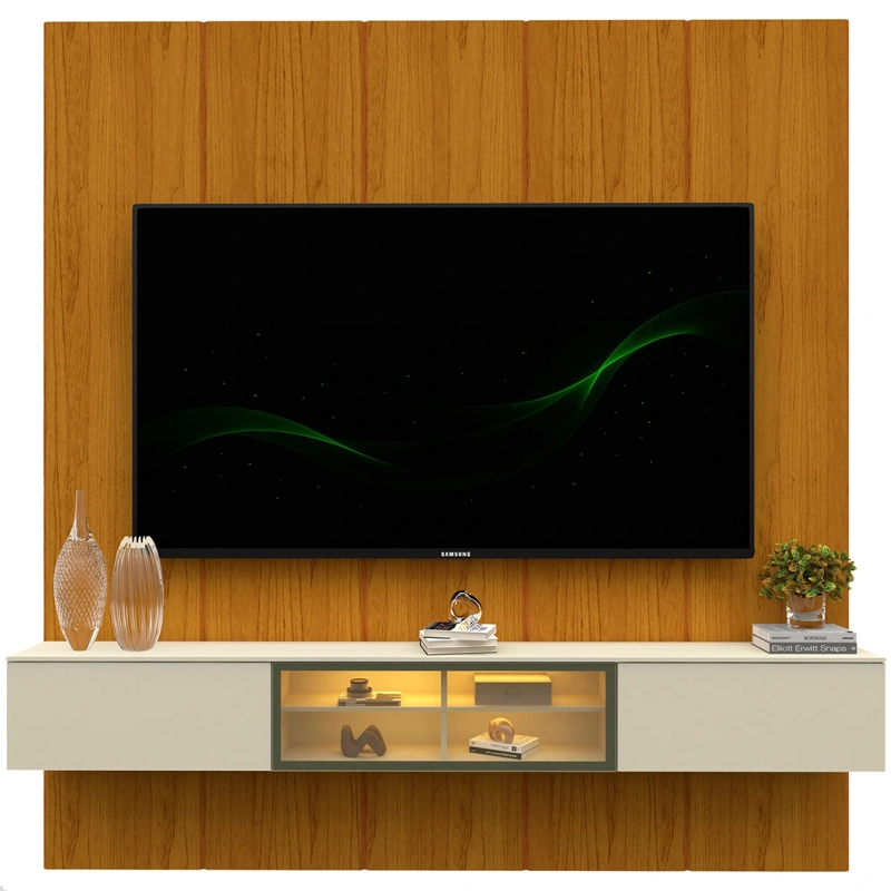 HOME RACK DECOCASA REALCE LUMINARE LED 2.2 CAFÉ - 2