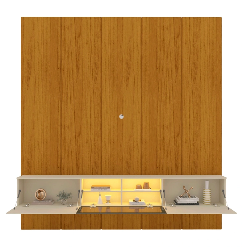 HOME RACK DECOCASA REALCE LUMINARE LED 2.2 CAFÉ - 4