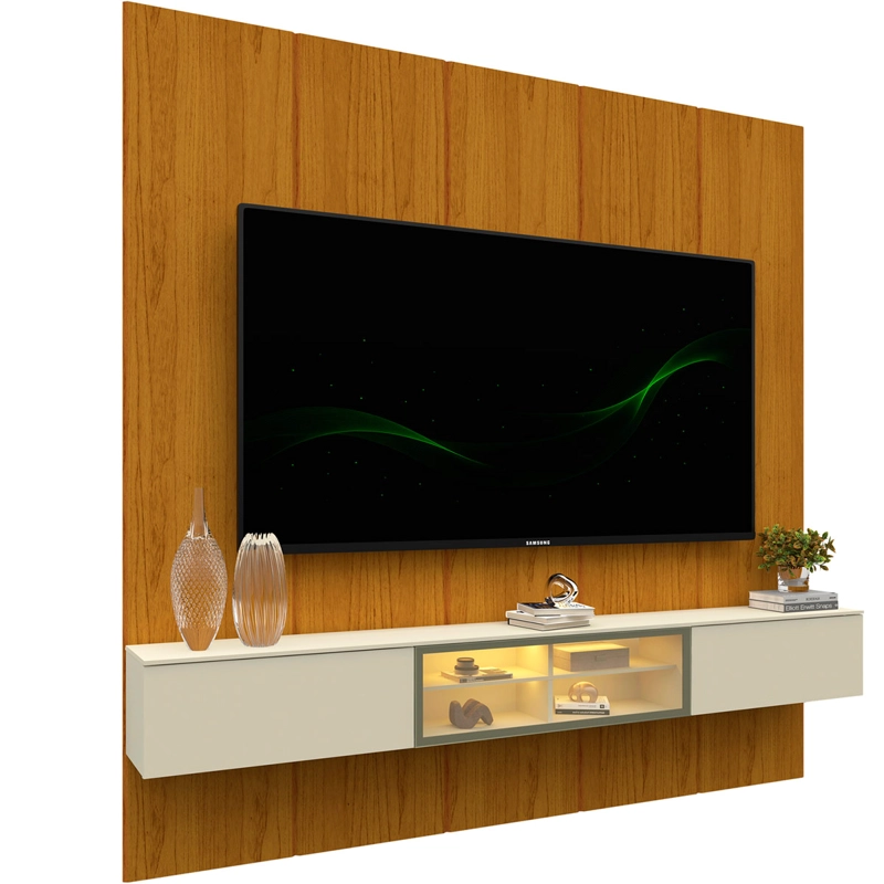 HOME RACK DECOCASA REALCE LUMINARE LED 2.2 CAFÉ - 5