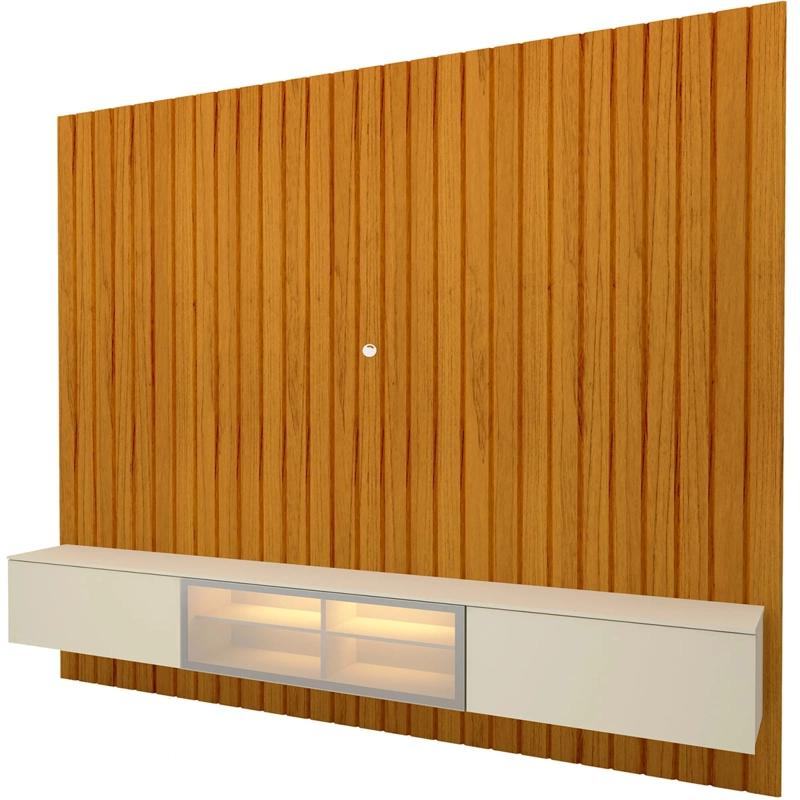 HOME RACK DECOCASA MAJESTADE LUMINARE LED 2.3 CAFÉ - 4