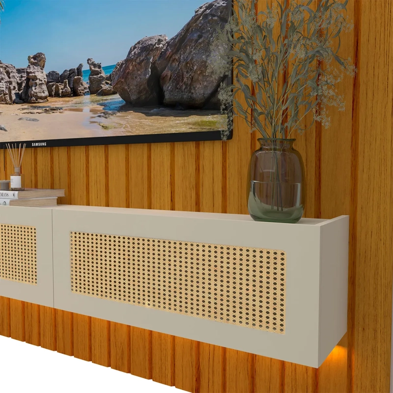 HOME RACK DECOCASA MAJESTADE NATIVE 2.3 CAFÉ - 7