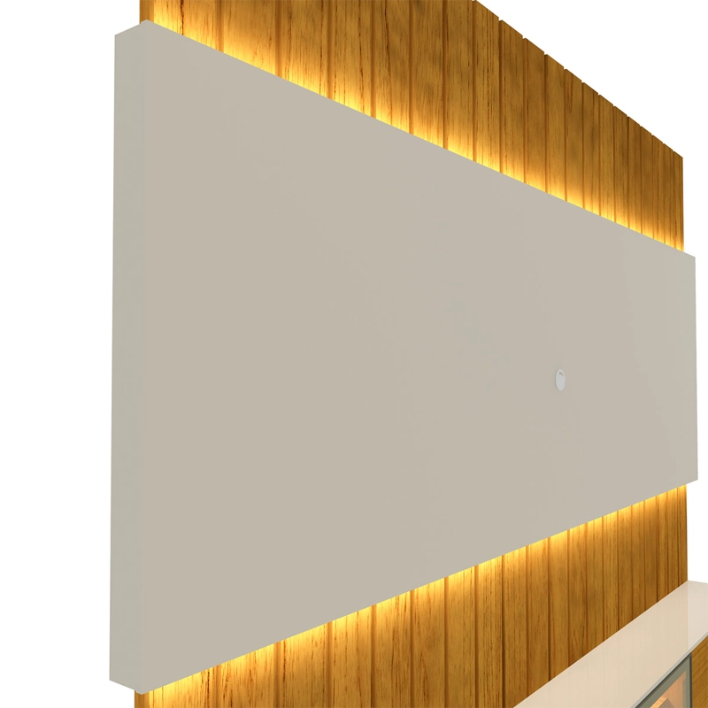 HOME RACK DECOCASA SOBERANO LED 2.6 CAFÉ - 5