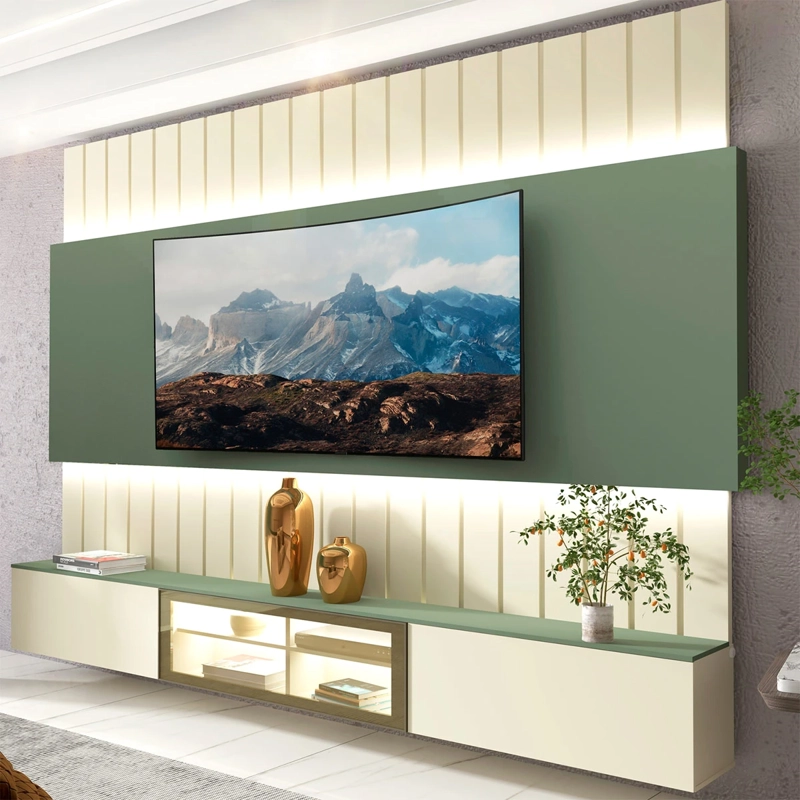 HOME RACK DECOCASA SOBERANO LED 2.3 VERDE - 1