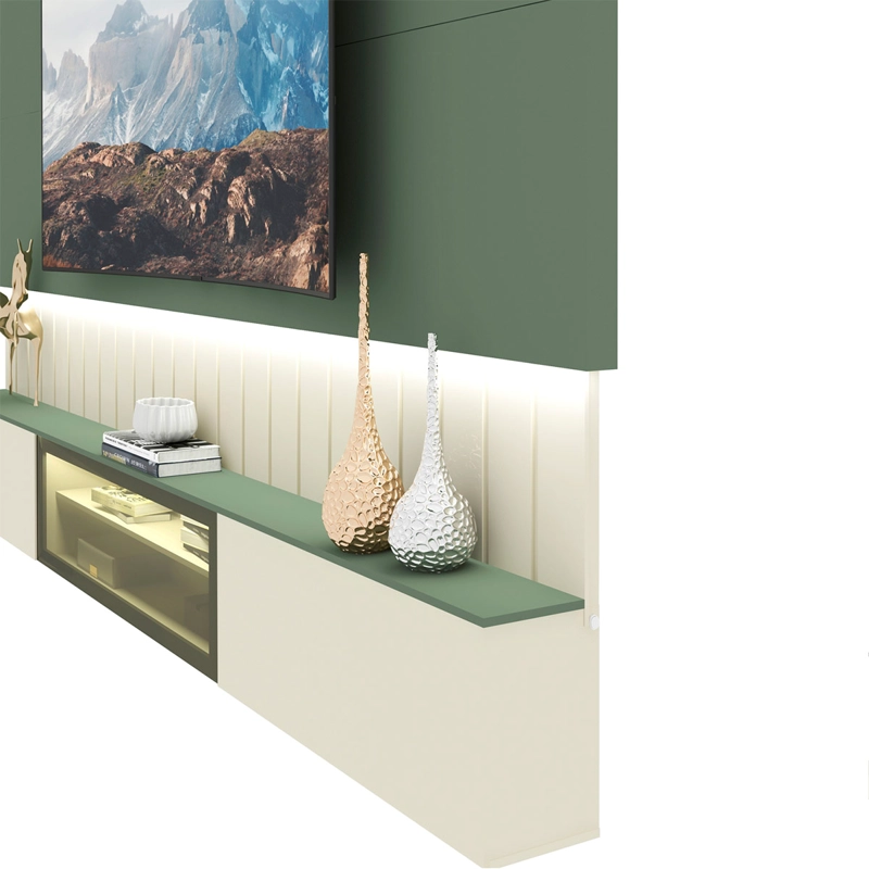 HOME RACK DECOCASA SOBERANO LED 2.3 VERDE - 4