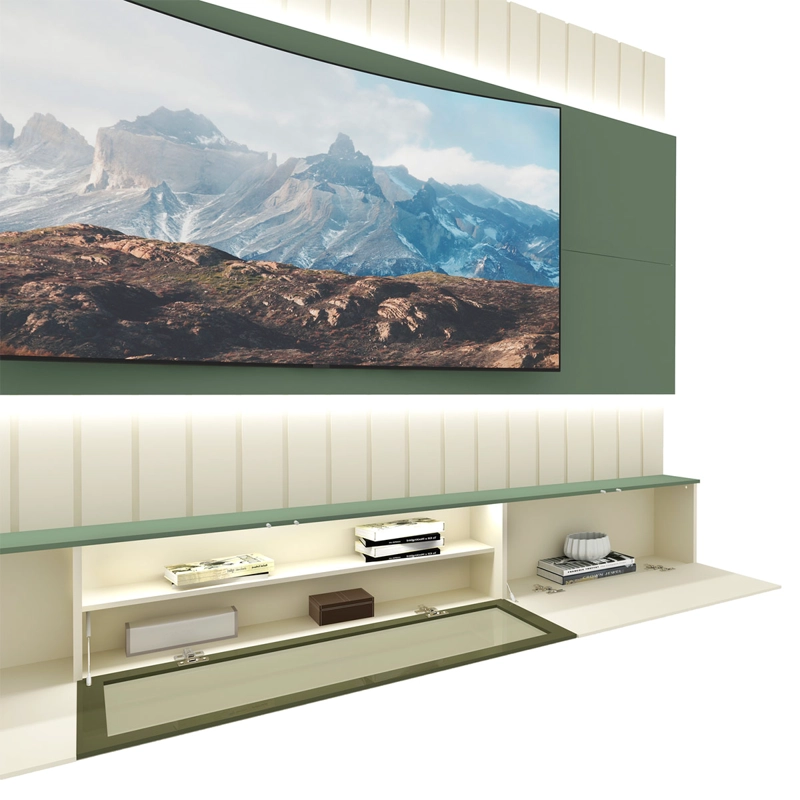 HOME RACK DECOCASA SOBERANO LED 2.3 VERDE - 5