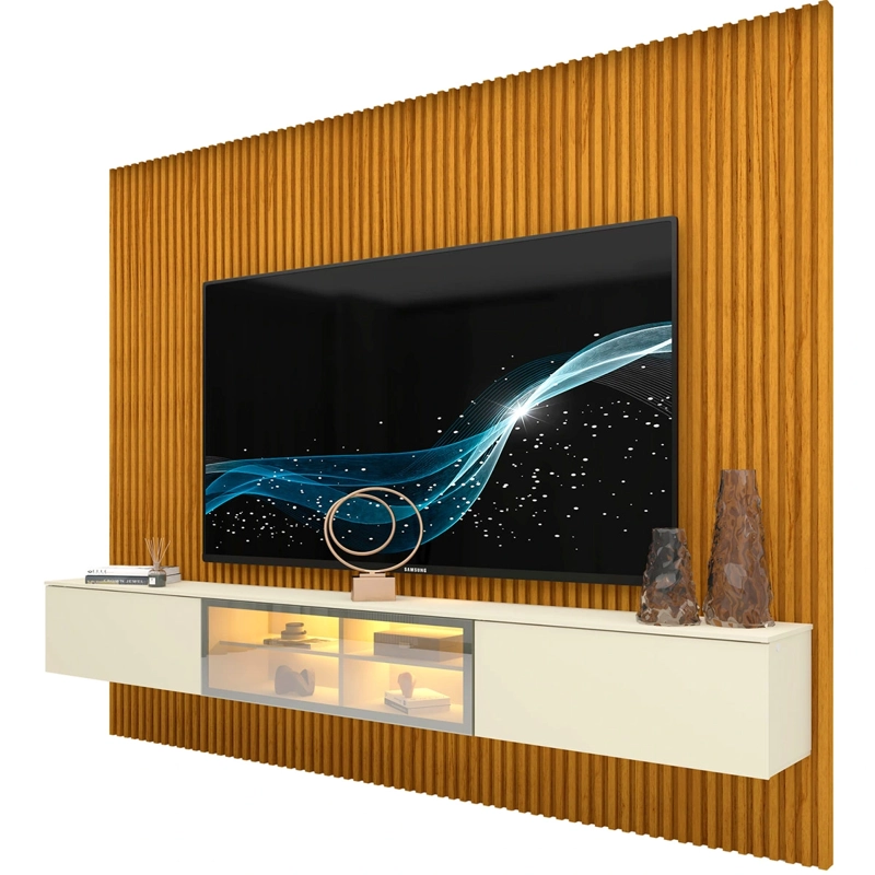 HOME RACK DECOCASA SUPREMO LUMINARE LED 2.2 CAFÉ - 3