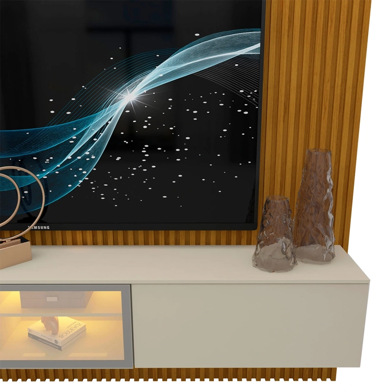 HOME RACK DECOCASA SUPREMO LUMINARE LED 2.2 CAFÉ - 7