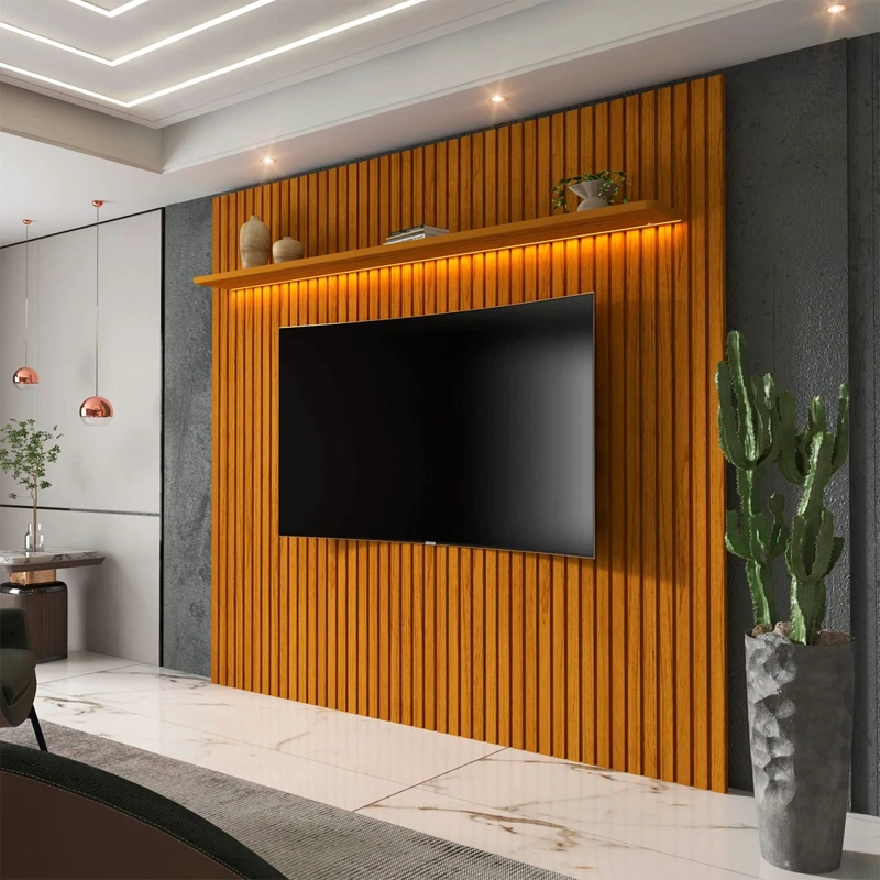 PANEL DECOCASA NOBRE LED 1.8 CAFÉ  - 2