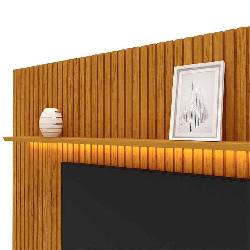 PANEL DECOCASA NOBRE LED 1.8 CAFÉ  - 4