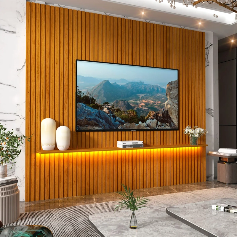 PANEL DECOCASA NOBRE LED 2.3 CAFÉ - 1