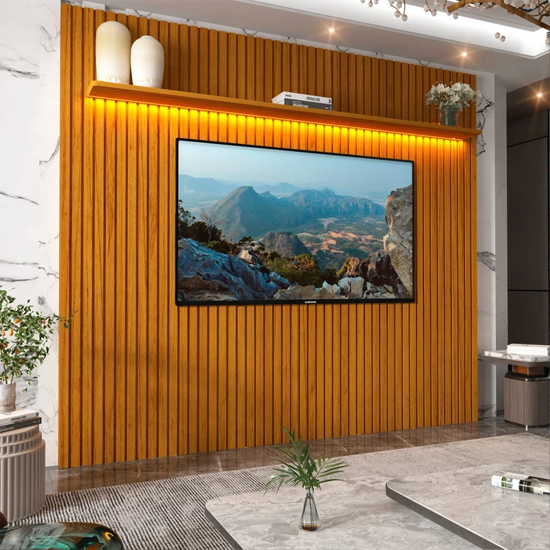 PANEL DECOCASA NOBRE LED 2.3 CAFÉ - 2