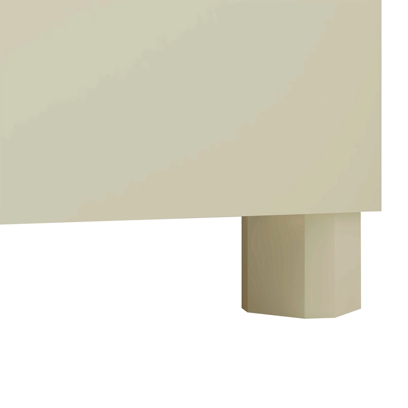 VITRINA DECOCASA PRISMA VIDRIO LED BEIGE  - 8