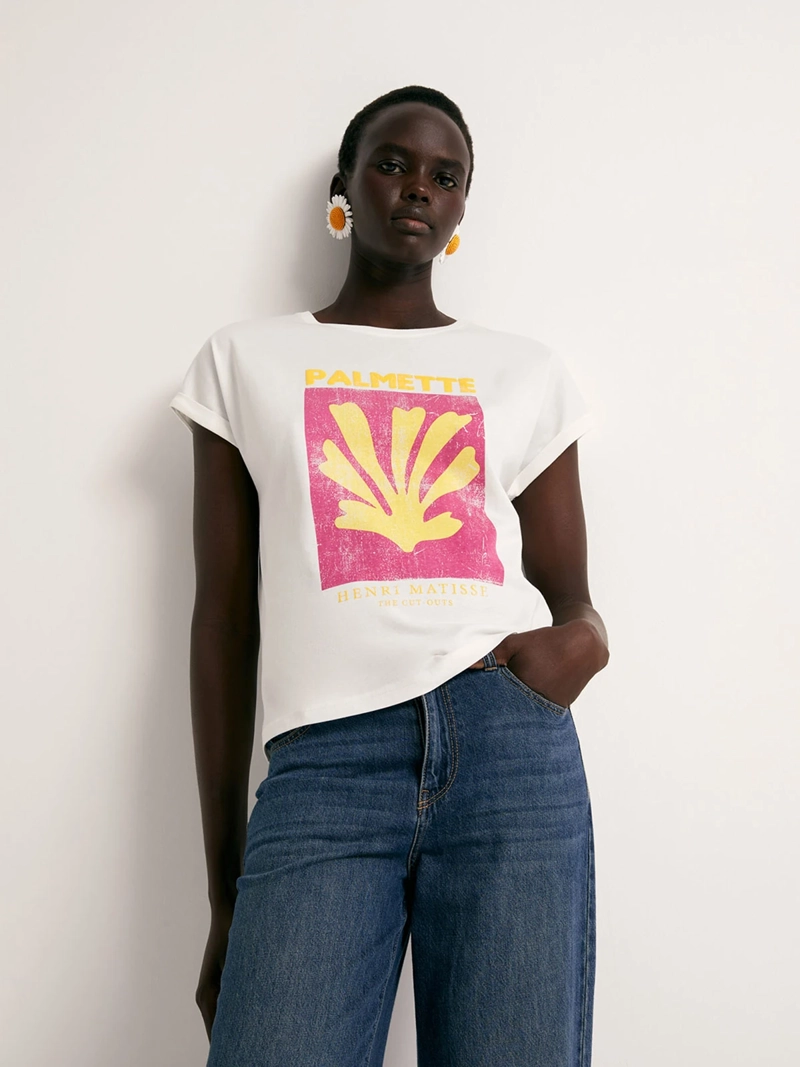 POLERA MUJER SFERA MANGA CORTA - 1