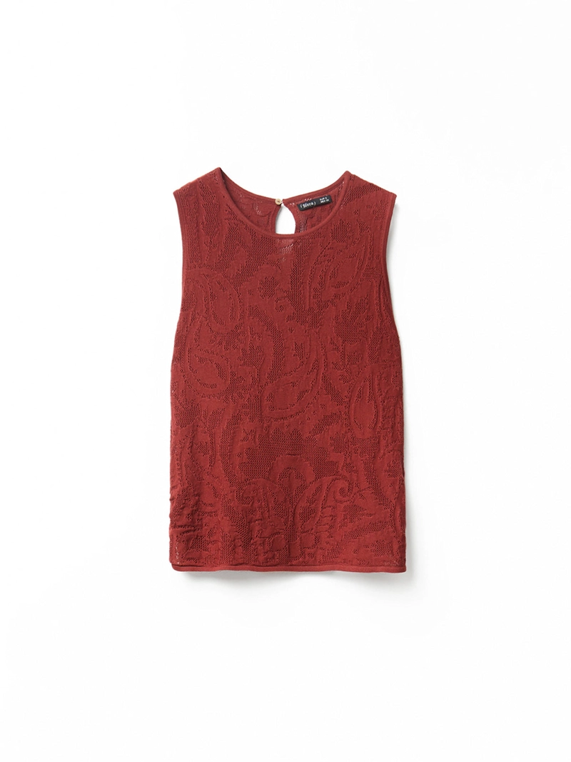 POLERA MUJER SFERA SIN MANGAS HALT - 6
