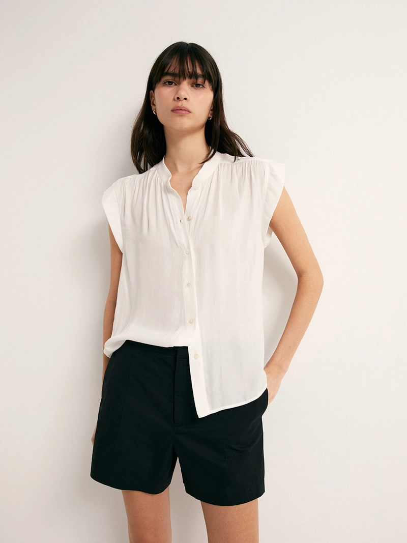 BLUSA MUJER SFERA MANGA CORTA - 1