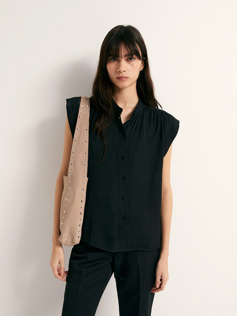 BLUSA MUJER SFERA MANGA CORTA - 1