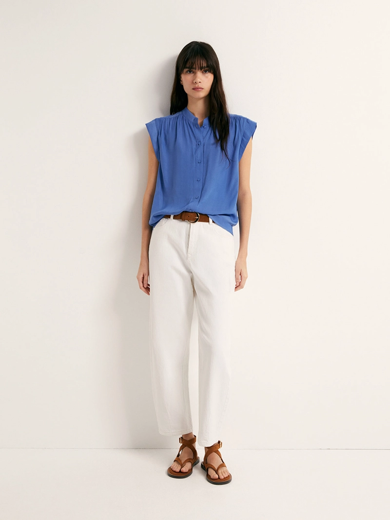 BLUSA MUJER SFERA MANGA CORTA - 4