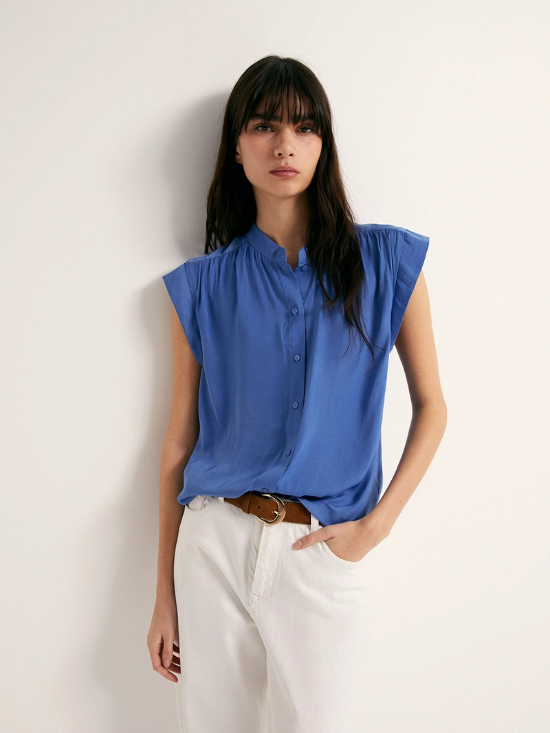 BLUSA MUJER SFERA MANGA CORTA