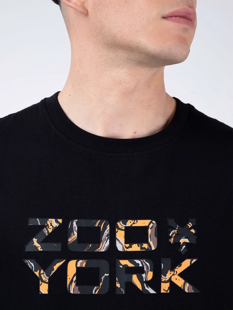 POLERA HOMBRE ZOO YORK ALGODÓN MANGA CORTA EARTH - 3
