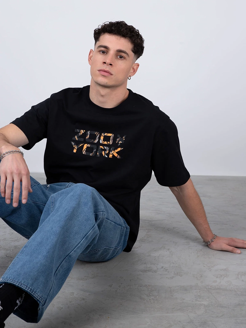 POLERA HOMBRE ZOO YORK ALGODÓN MANGA CORTA EARTH - 4