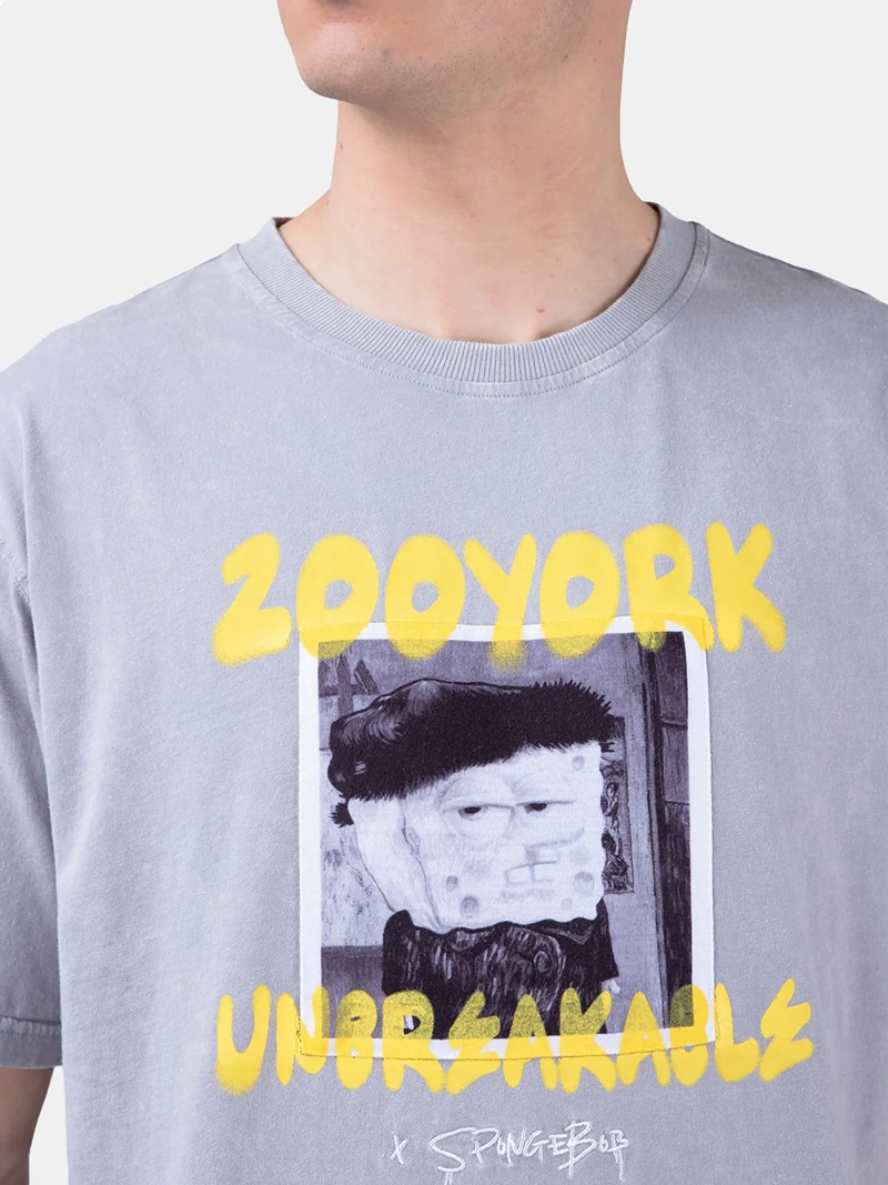 POLERA HOMBRE ZOO YORK ALGODÓN BOB ESPONJA - 3