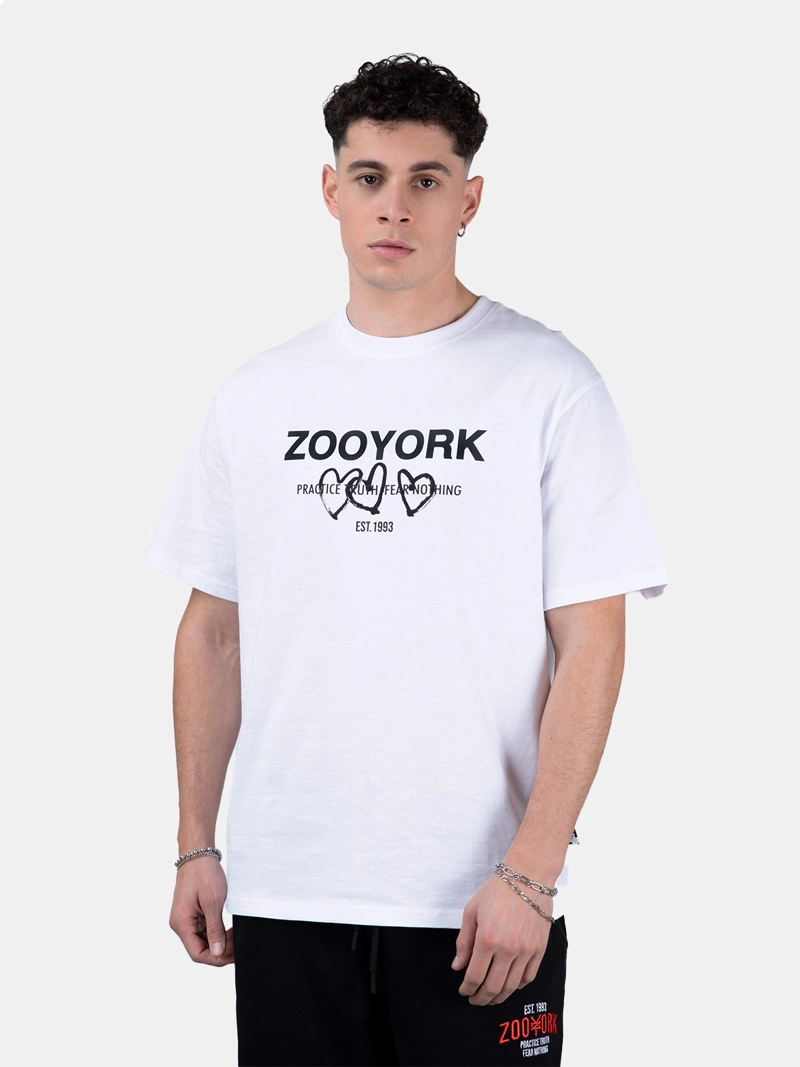 POLERA HOMBRE ZOO YORK ALGODÓN CORAZONES
