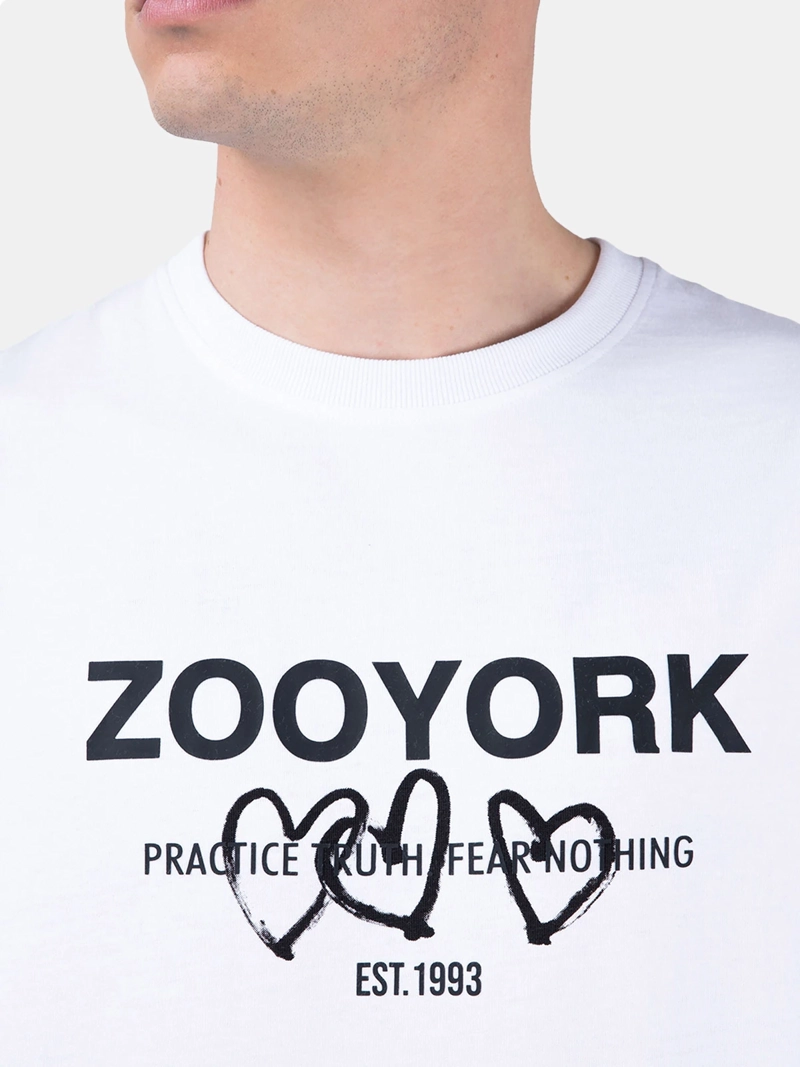 POLERA HOMBRE ZOO YORK ALGODÓN CORAZONES - 3