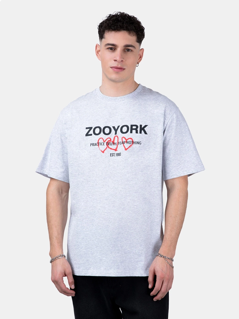 POLERA HOMBRE ZOO YORK ALGODÓN CORAZONES