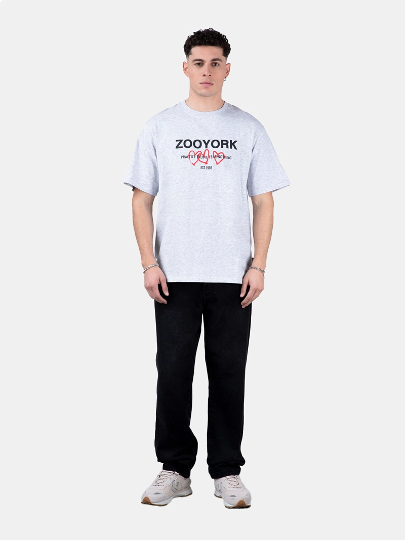 POLERA HOMBRE ZOO YORK ALGODÓN CORAZONES - 5