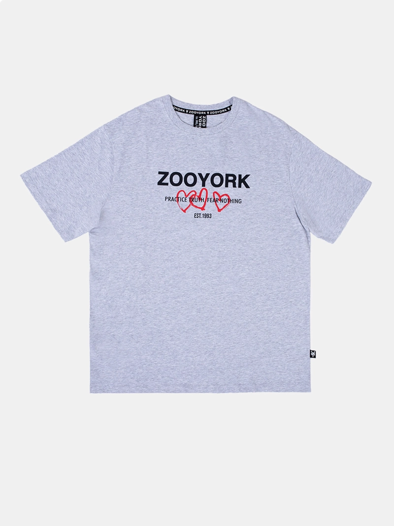 POLERA HOMBRE ZOO YORK ALGODÓN CORAZONES - 6