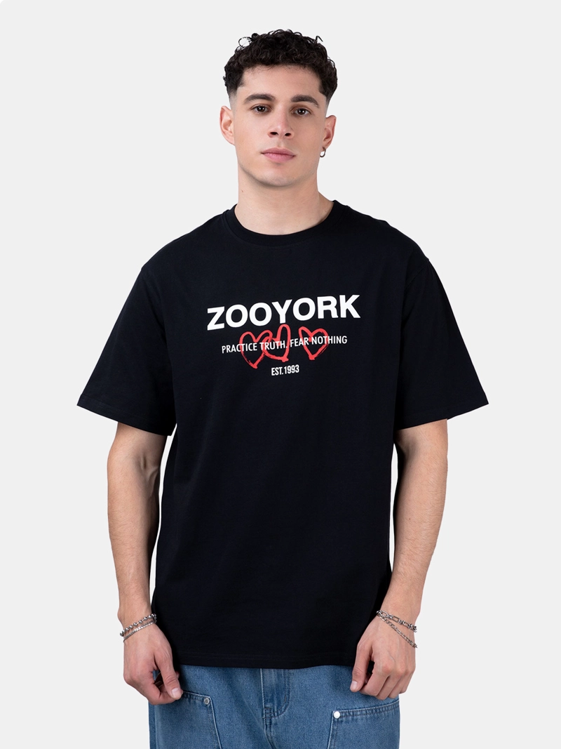 POLERA HOMBRE ZOO YORK ALGODÓN CORAZONES