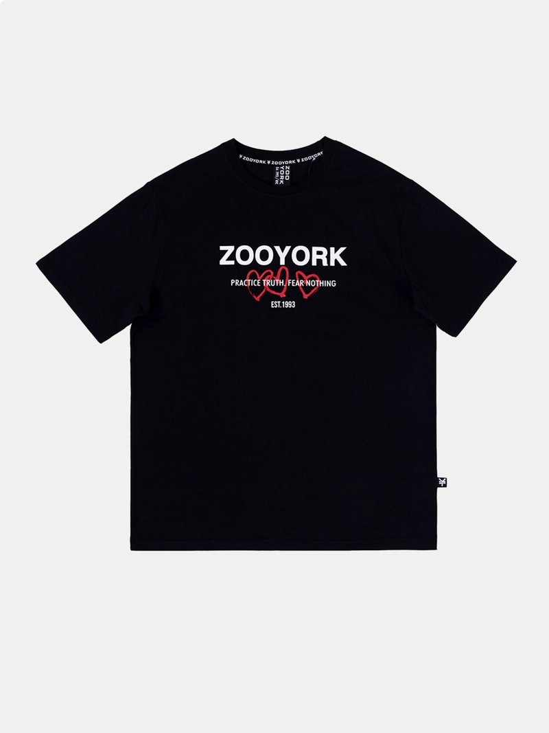 POLERA HOMBRE ZOO YORK ALGODÓN CORAZONES - 6