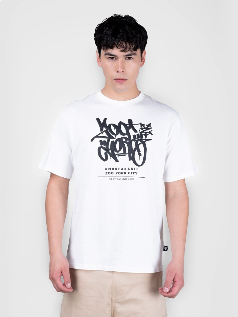 POLERA HOMBRE ZOO YORK ALGODÓN MANGA CORTA MAGIC - 1