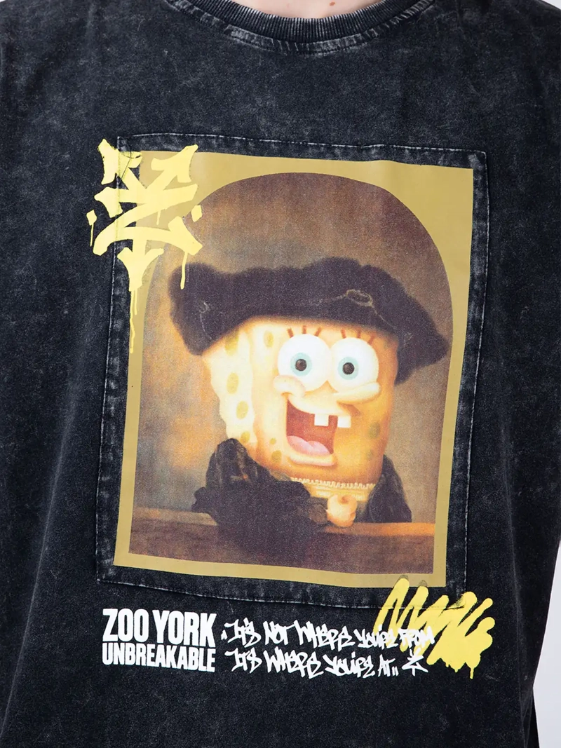 POLERA HOMBRE ZOO YORK ALGODÓN REMBRANDT ESPONJA - 3
