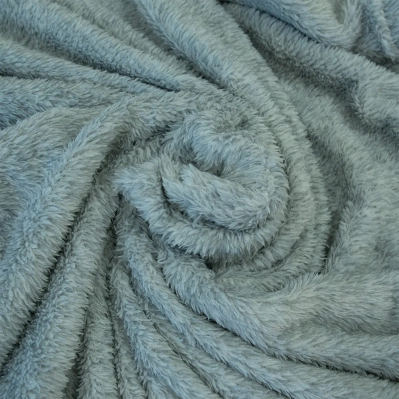 FRAZADA DORAL CHIPORRO TWO TONES 1.5 PLAZAS GRIS - 3