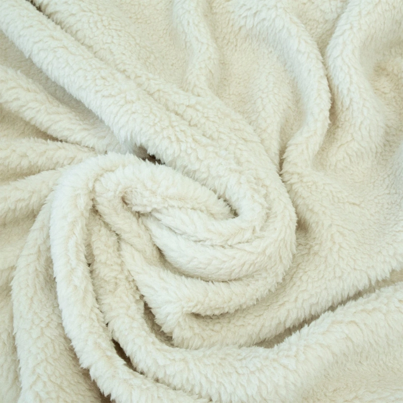 FRAZADA DORAL SOFTY LISA 1.5 PLAZAS CREMA - 3