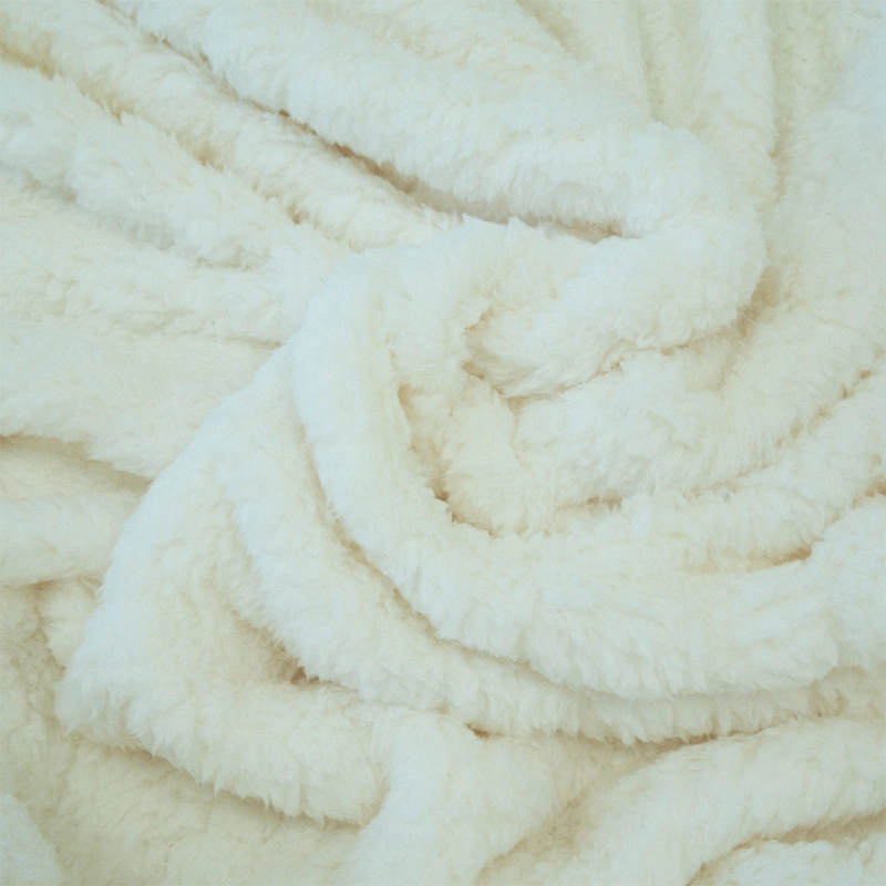 FRAZADA DORAL SOFTY LISA 1.5 PLAZAS CREMA - 3